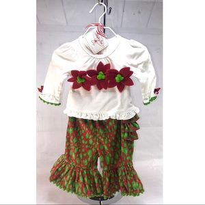 NWT Holiday Outfit | Infant 0-6 mos.